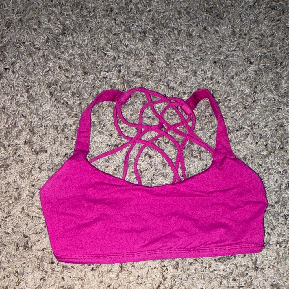 Purple lululemon bra